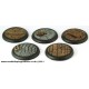 40mm Dock/quayside Round Lip Bases